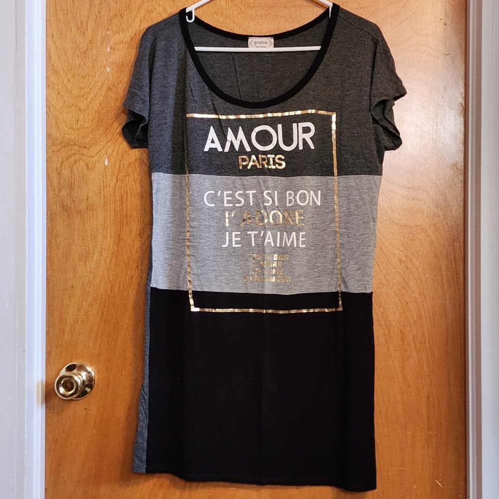 Gemstone T-Shirt Nightgown/Nightshirt